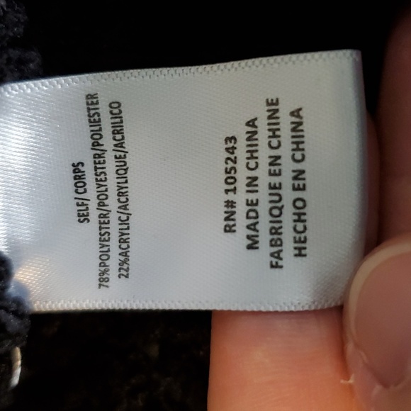 Bobeau Popcorn Knit Sweater Black S - Picture 6 of 8